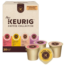 Keurig Coffee Collective Variety Pack, 20 Count Single Serve K-Cup Pods
