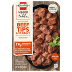 Hormel Square Table Slow Simmered Beef Tips & Gravy Refrigerated Entree, 15 Oz.