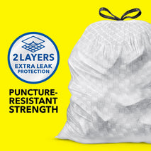 Glad ForceFlex Tall Kitchen Trash Bags, 13 Gallon, Gain Fresh Clean, 40 Count (Package May Vary) - Rayz Mart