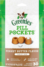 Greenies Pill Pockets for Dogs Large Size, Soft Dog Treats, Chicken Flavor, 15.8 oz. Pouch (60 Treats)