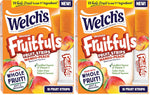 Welch's Fruitfuls Fruit Strips, Dried Fruit Snacks, Berry Medley, Mango Peach, Strawberry, 0.5oz, Pack of 50