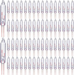 Mudder 100 Pcs Mini Christmas 2.5 Volt Replacement Light Bulbs for Christmas Trees Decorative Light Supplies Indoor Outdoor Xmas Decor, 0.17 Ampere, 0.42 Watt (Clear)