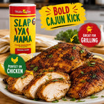 Slap Ya Mama Original Cajun Seasoning Blend, 4 Ounce, No MSG, Kosher, Louisiana Made