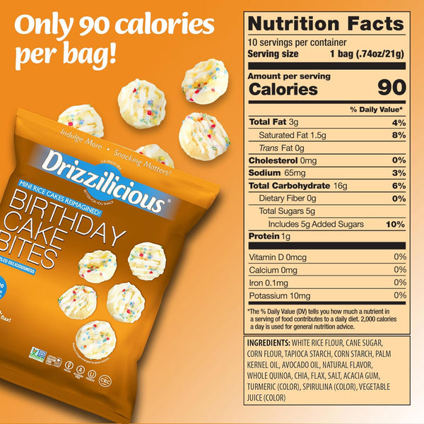Mini Rice Cakes Variety Pack with Rice Crisps and Flavored Rice Cakes