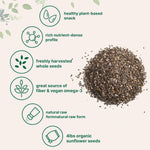 Organic Chia Seeds, 4lbs | Raw Chia Seed Source | Rich in Essential Fiber, Vegan Omega-3, & Plant Based Protein | Great for Baking, Smoothies, Pudding, & Oatmeal | Non-GMO, Gluten Free
