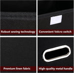 StoreOne Fabric Storage Cube Bins for Home and Bedroom Organization