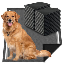 charcoal dog pee pads extra large 28”x34”, 30 count, puppy potty pads for odor control, x-large
