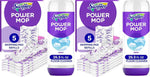 Swiffer Power Mop Refill Pack, Floor Cleaner for Mopping Tile, Vinyl, Laminate, Wood in Home, Bathroom, Kitchen, All Purpose Multi-Surface Cleaning, 5 Pads + 1 Lavender Solution