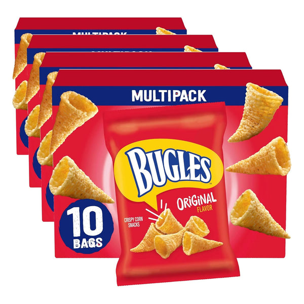 Bugles Original Crispy Corn Snacks Multipack 10 Ct 8.75 oz