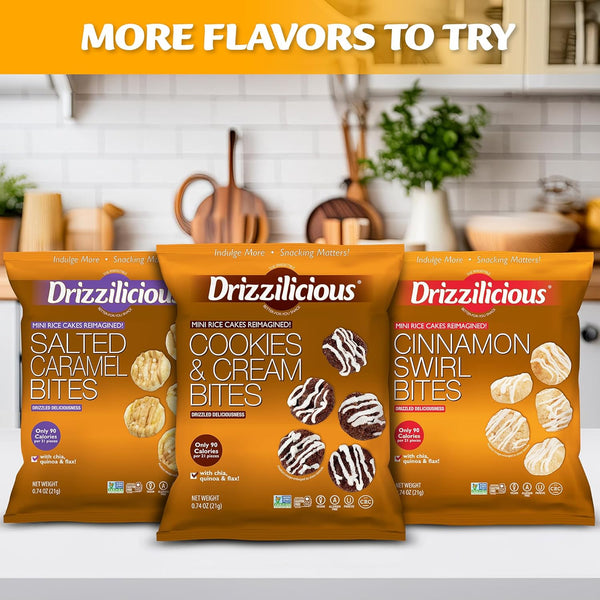 Mini Rice Cakes Variety Pack with Rice Crisps and Flavored Rice Cakes