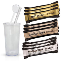 Barebells Protein Bar Variety Pack with Reusable Cup and Straw