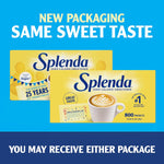 splenda zero calorie sweetener packets, 800 count packets, made in usa, sugar-free, zero carb