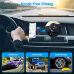 Magnetic Car Mount [2-Pack] - Universal Stick-On Dashboard Magnetic Phone Holder for Car, Strong Magnet Mount for Cell Phones & Mini Tablets with Swift-Snap Technology