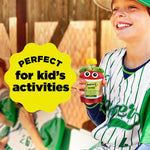 Mott's No Sugar Added Applesauce, Made from Real Fruit, No Artificial Flavors, 3.2 Oz Clear Pouches, 20 Pack