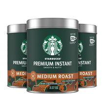 starbucks premium instant medium roast arabica coffee 3 tins
