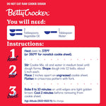 Betty Crocker Peanut Butter Cookie Mix, Makes 12 Cookies, 7.2 oz