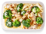 Amazon Kitchen, Chicken Fettuccine Alfredo With Broccoli, Single Serve Meal, 12 Oz