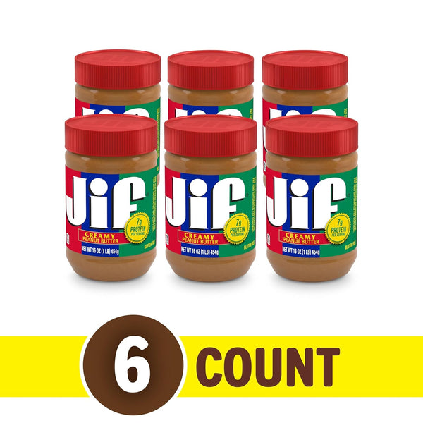 jif-creamy-peanut-butter-16-ounce-jar-pack-of-6-gluten-free-protein-rich