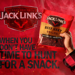 Jack Link's Original Beef Jerky Multipack, 2 Large 9 oz Bags, 10g Protein per Serving, Made with 100% Real Beef
