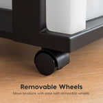 Storage Cart for Classroom Supplies and Art Materials