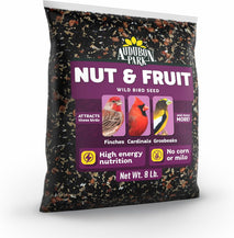 Audubon Park 8 lb. Wild Bird Seed Blend with Sunflower Seeds and Dried Fruit