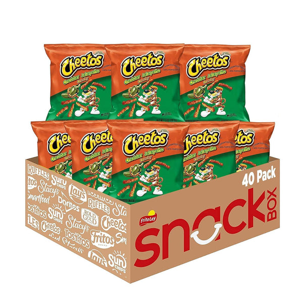 Cheetos Cheese Flavored Snacks Variety Pack 40 Count