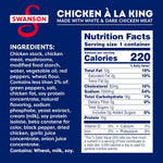 Swanson 10.5 Oz Canned Chicken a la King With White and Dark Chicken Meat, 12 Count
