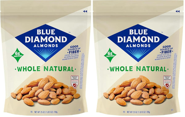 Blue Diamond Almonds, Oven Roasted Dark Chocolate Flavored Snack Nuts, 25 Oz Resealable Bag