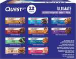 Quest Nutrition Ultimate Variety Pack Protein Bars, 12 Count, Gluten Free, Keto Friendly