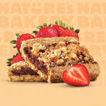 Nature's Bakery Oatmeal Crumble Bars, Strawberry, Real Fruit, Vegan, Non-GMO, 6 Boxes With 6 Packs, 36 Count