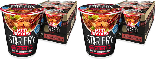Nissin Cup Noodles Protein Ramen Chicken Flavor with Bone Broth 16g Protein 6 Pack