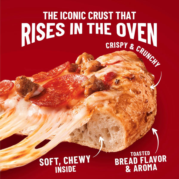 Digiorno Frozen Pizza, Rising Crust, Three Meat Pizza, Family Dinner