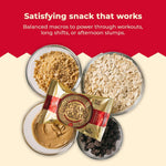 Handcrafted Protein Snack Bars with Organic Oats and Peanut Butter