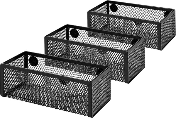 Amazon Basics Mesh Desk Organizer with Pen Holder and Storage