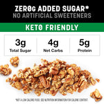 KIND Zero Added Sugar Granola Variety Pack, 2 Count, Gluten Free, 8oz, Keto Friendly