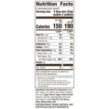 Betty Crocker Peanut Butter Cookie Mix, Makes 12 Cookies, 7.2 oz