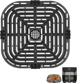 Air Fryer Replacement Tray for Instant Pot Vortex 6 in 1 6 QT Gourmia GAF735 6 QT, Original Air Fryer Accessories Grill Pan Plate Crisper Plate Rack Parts,Dishwasher Safe