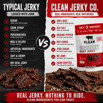 Old Fashioned Dry Zero Sugar Beef Jerky Made with 100% Beef