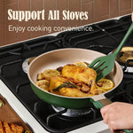 CAROTE 16-piece Non-Stick Cookware Set for Induction Cooktops
