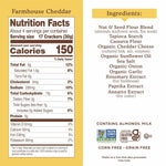 Simple Mills Almond Flour Crackers, Farmhouse Cheddar, 4.25 oz, 3 count