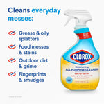 Clorox Disinfecting All-Purpose Cleaner 32 Oz and Bathroom Cleaner, Household Essentials, 30 Oz, Pack of 3
