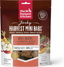 The Honest Kitchen Human Grade Dog Food Jerky Harvest Mini Bars Beef Recipe