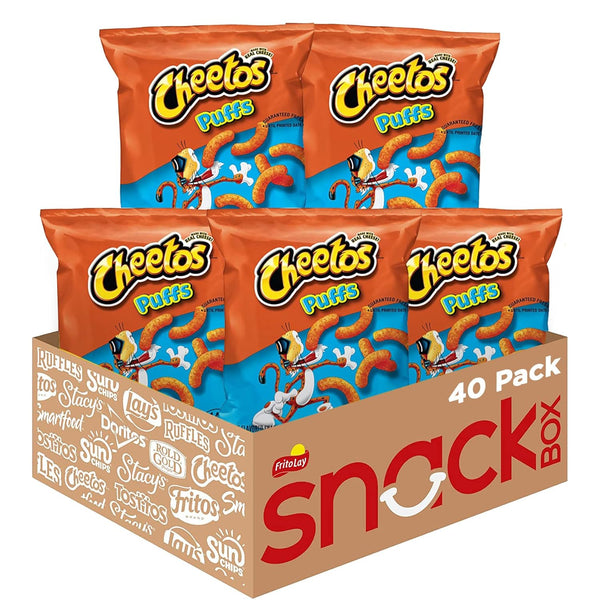 Cheetos Cheese Flavored Snacks Variety Pack 40 Count