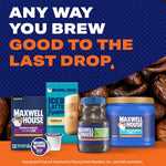 Maxwell House Half Caff Original Medium Roast Ground Coffee Canister, 25.6 oz Kosher Certified