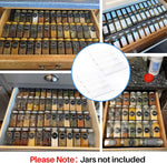 Clear Acrylic Spice Drawer Organizer for Kitchen