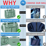 Canvas Tote Bag for Women,Women's Bags Crossbody Bags Work Laptop Tote Bag Large Handbags Purse for Travel Nurse Teacher
