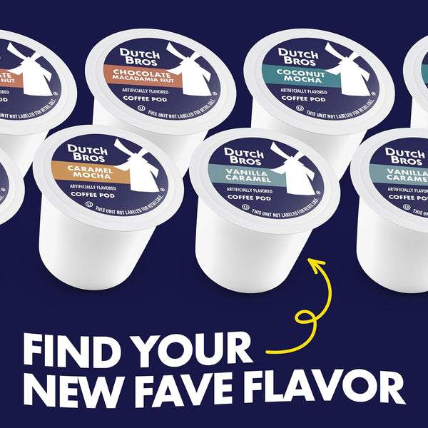 Dutch Bros OG Medium Roast Single Serve Coffee Pods for Keurig K-Cup Brewers