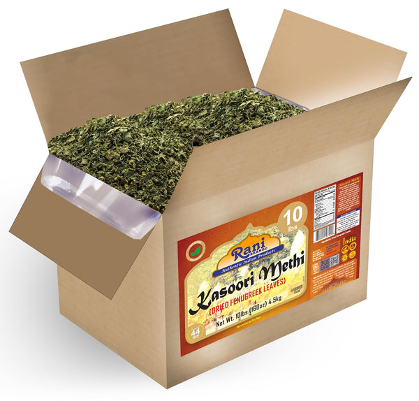 Rani 100% Natural Kasoori Methi Dried Fenugreek Leaves 1oz (28g) PET Jar Vegan Gluten Friendly