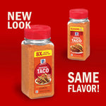 McCormick Original Taco Seasoning Mix, 8.5 oz, No Artificial Flavors, Classic Flavor, Family Favorite, Mild Heat
