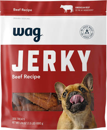 American Beef Jerky Dog Made in USA 24 oz Resealable Bag